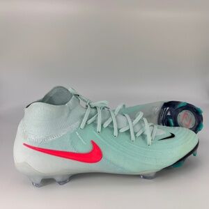 Nike Phantom Luna 2 Elite FG Energy Pack Mint Blue Soccer Cleats NEW Sz 13 Men